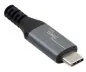 Preview: DINIC USB C 4.0 Kabel, gerade auf 90° Winkel, 0,5m PD 240W, 40Gbps, Alu Stecker, Nylon Kabel, KB Box