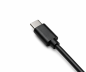 Preview: DINIC USB 3.2 Adapter Typ C St. auf USB 3.0 A Bu., OTG-fähig, schwarz, 0,2m