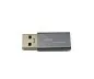 Mobile Preview: DINIC Adapter, USB A Stecker auf USB C Buchse Alu, space grau