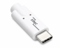 Preview: DINIC USB 3.2 Kabel Typ C-C Stecker, unterstützt 100W (20V/5A) Aufladung, weiß, 0,5m