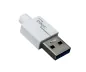 Preview: DINIC USB 3.1 Kabel Typ C - 3.0 A, 5Gbps, 3A charging, weiß, DINIC Polybag, 0,5m