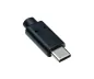 Preview: DINIC USB 3.1 Kabel Typ C - 3.0 A, 5 Gbps, 3A charging, schwarz, DINIC Polybag, 1m
