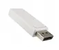 Preview: DINIC USB 3.2 Kabel Typ C St. auf DisplayPort St., 4K bei 60Hz, weiß, 2m