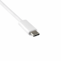 Preview: DINIC USB 3.2 Kabel Typ C St. auf DisplayPort St., 4K bei 60Hz, weiß, 2m