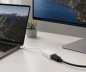 Preview: DINIC Adapter USB 3.2 Typ C Stecker/DisplayPort Buchse 4k bei 60Hz, weiß, DINIC Blister