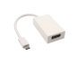 Preview: DINIC Adapter USB 3.2 Typ C Stecker/DisplayPort Buchse 4k bei 60Hz, weiß, DINIC Blister