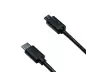 Preview: DINIC USB 3.1 Kabel Typ-C auf micro B, schwarz, DINIC Polybag, 1m