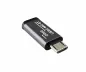 Preview: DINIC Adapter, Micro Stecker auf USB C Buchse Alu, space grau