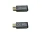 Preview: DINIC Adapter, Micro Stecker auf USB C Buchse Alu, space grau
