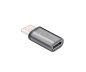 Preview: DINIC Adapter USB C Stecker auf USB 2.0 Micro Buchse, silber, DINIC Blister