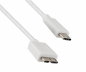 Preview: DINIC Kabel USB 3.2 Typ C St./USB 3.0 micro B St., weiß, DINIC Box mit Euroloch, 1m