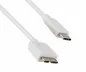Preview: DINIC Kabel USB 3.2 Typ C St./USB 3.0 micro B St., weiß, DINIC Box mit Euroloch, 1m