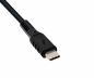 Preview: Kabel USB C auf USB 3.0 micro B, schwarz, DINIC Polybag, 2m