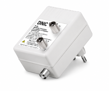 DINIC Antennenverstärker für 2 TV Geräte, Verstärkung 15dB