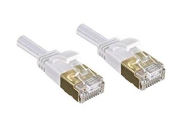 DINIC Cat.6 Flach-Patchkabel, PiMF/STP LAN Kabel