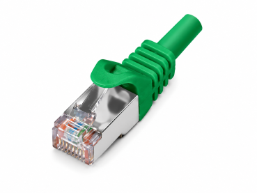 DINIC Cat.6 Premium Patchkabel, PiMF/S-FTP, LSZH, grün