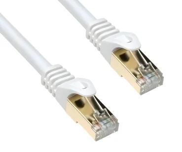 DINIC Cat.7 Premium Patchkabel 10 GB LAN / DSL Netzwerk, LSZH, PiMF/S-FTP Kabel, 20m