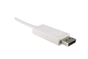 DINIC USB 3.2 Kabel Typ C St. auf DisplayPort St., 2m 4K bei 60Hz, weiß