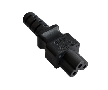 DINIC Netzkabel,  Schutzkontaktstecker auf C5 Kleeblatt-Stecker,