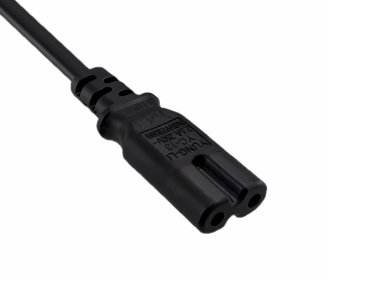 DINIC Stromkabel, Netzkabel Euro-Stecker auf C7, 2-pin Euro-8, 0.50m