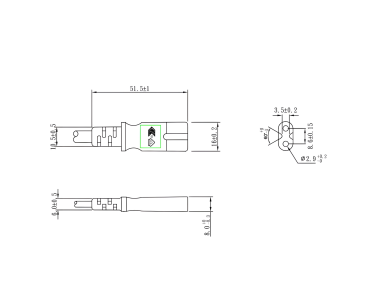 DINIC Stromkabel, Netzkabel Euro-Stecker