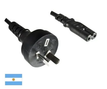 DINIC Netzkabel Argentinien Typ I auf C7