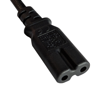 DINIC Netzkabel Australien Typ I auf C7, SAA, 0,75mm², 1,8m
