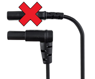 DINIC Netzkabel mit Eurostecker auf C7 90° Grad unten, oben gewinkelt, 2m