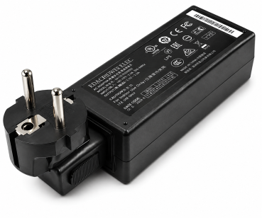 DINIC Netzadapter Schutzkontaktstecker auf C13 gewinkelter Kaltgerätestecker