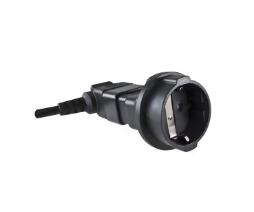 DINIC Netzadapter Schutzkontakt-Buchse auf C20 Stecker