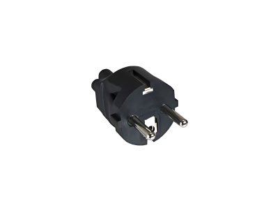 DINIC Netzadapter Schutzkontaktstecker CEE 7/7 auf C5 Stecker (Mickey Maus)