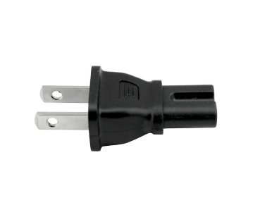 DINIC Stromadapter USA, C7 auf USA NEMA 1-15P IEC 60320-C7 Euro 8 Bu./ US Typ A, YL-1113