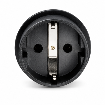DINIC Stromadapter Israel auf Schuko CEE 7/3 Buchse, 3pin Stecker