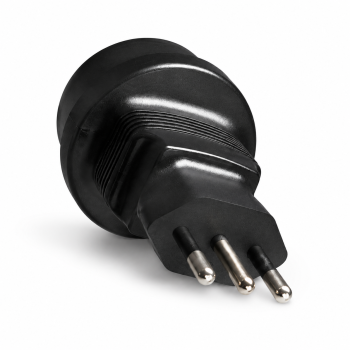 DINIC Reisestecker für Italien, 3-Pin Netzadapter, Adapter IT