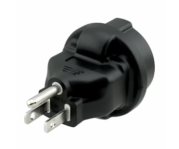 DINIC Reisestecker für USA Amerika, Japan u. Thailand auf Schuko, 3-Pin Netzadapter