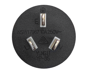 DINIC Netzkabel Australien, Typ I auf C13, SAA, Tick Mark, schwarz, 3m