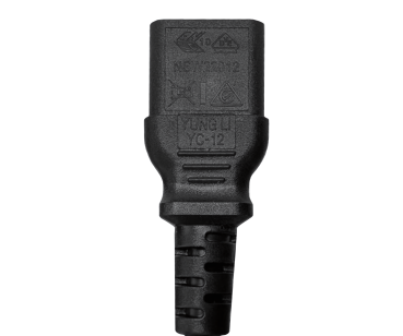 DINIC Netzkabel Australien, Typ I auf C13, SAA, Tick Mark, schwarz, 5m