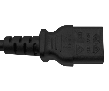 DINIC Stromkabel Netzkabel für Dänemark auf C13, VDE, DEMKO, 3m