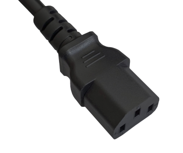 DINIC Netzkabel Japan Typ B auf C13, JPN, schwarz