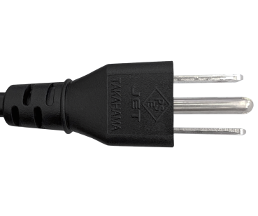 DINIC Netzkabel Japan Typ B auf C13, JPN, schwarz, 3m