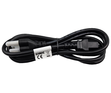 DINIC Netzkabel Japan Typ B auf C13, JPN, schwarz, 1,80m