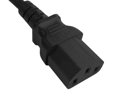 DINIC Netzkabel Korea CEE 7/4 auf C13, KTL