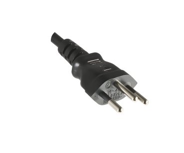 DINIC Stromkabel Netzkabel für die Schweiz auf C13 Kaltgeräte, SEV, 1,80m