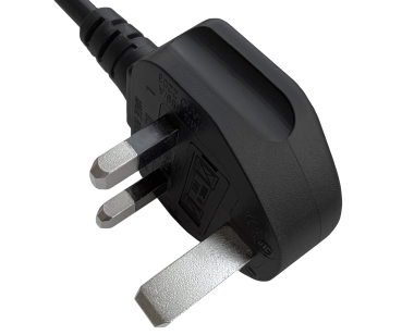 DINIC Netzkabel England UK Typ G 10A auf C13, ASTA/SASO/HK/SM