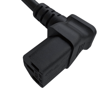 DINIC Netzkabel England UK Typ G 10A auf C13 90° unten, ASTA/SASO/HK/SM, 1.80m