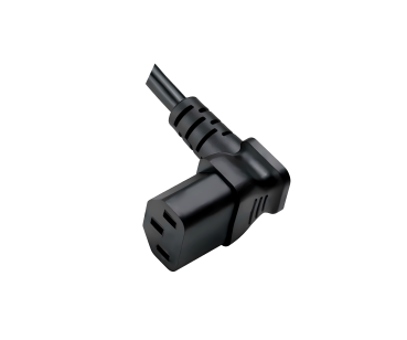 DINIC Netzkabel England UK Typ G 10A auf C13 90° unten, ASTA/SASO/HK/SM, 1.80m