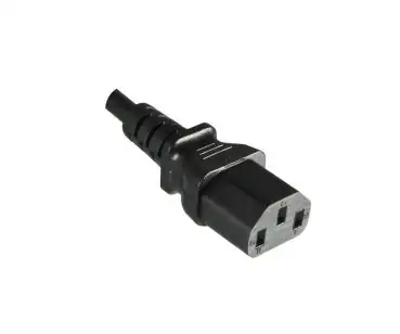 DINIC Netzkabel Amerika USA NEMA 6-20P bis 250V auf C13, schwarz, 2m