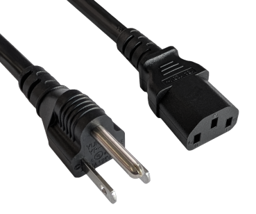 Netzkabel Amerika USA Typ B AWG14 auf C13, SJTOW,