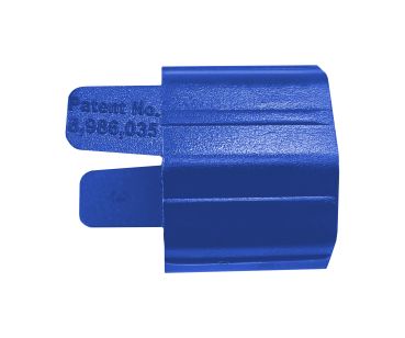 DINIC Aufsteckhülse für C13, SecureSleeve, blau