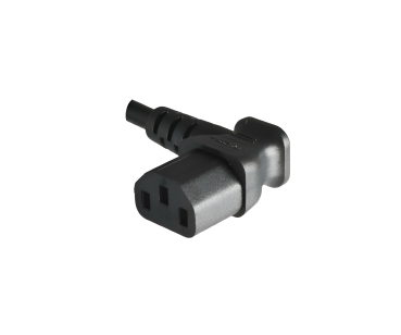 DINIC Netzkabel Australien Typ I auf C13 gewinkelt, 0,75mm², SAA, 1.80m